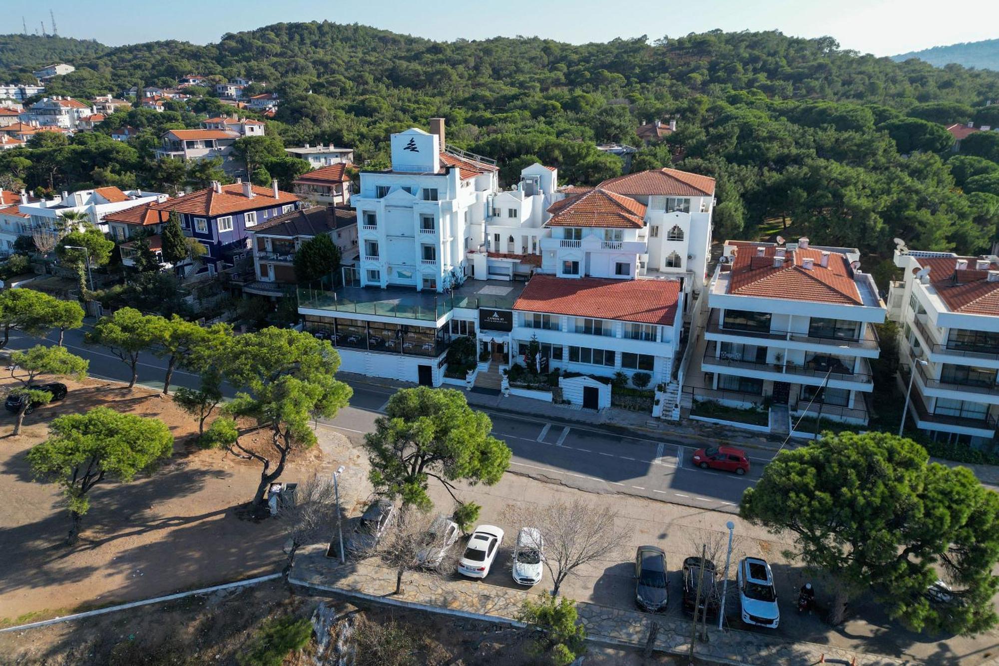 Camlik 87 Hotel Ayvalı Exterior foto