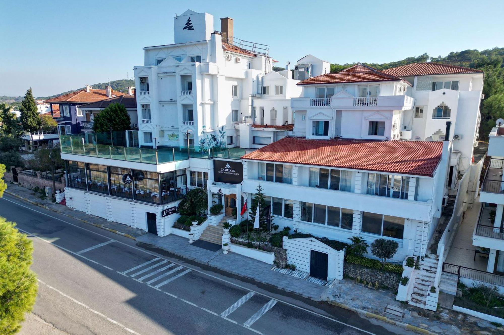 Camlik 87 Hotel Ayvalı Exterior foto